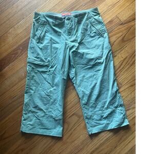 Merrell Belay Low-Rise Capri Hiking Pants | Green | Size 10